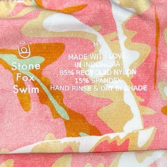 🌻NEW w.tags Stone Fox Swim River Hot Tropix Bikini Bottom Size Medium - Picture 7 of 9